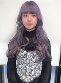 ラベンダーパール/ブリーチカラーニュアンスカラー