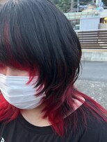 ヘアショップ ホップエム(HAIR SHOP HOP M)&nbsp;ウルフカット