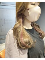 インス(ensue)&nbsp;20代30代レイヤーカット前髪韓国ヘアくびれヘア大人美人インナー