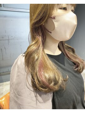 インス(ensue) 20代30代レイヤーカット前髪韓国ヘアくびれヘア大人美人インナー