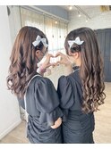 ・お揃いアレンジ