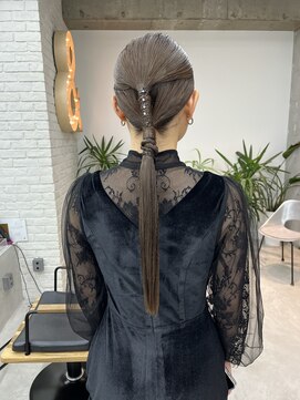 アンドスタイル(&style) 【大名店　江藤】お呼ばれヘアアレンジ　タイトアレンジ