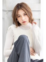 トティア 元町三宮(Totia) 【Totia元町・三宮】ニュアンスボブ×カーキベージュ