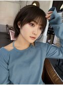 大人可愛いショートウルフ
