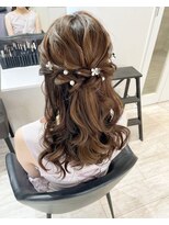 サロンナビ(Salon Navi)&nbsp;ハーフアップhair