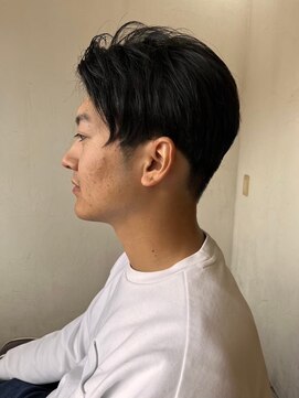 ソイクフ 高田馬場店(SOY-KUFU) MEN'SHAIRアッシュブラックベリーショート