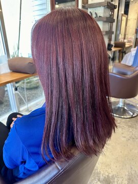 ルート ROOT ヘアサロン ボルドーカラー