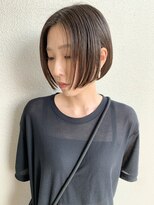 モリオ フロム ロンドン サッポロファクトリー店(morio FROM LONDON) 【morio札幌】札幌ショートボブ 大人かわいい黒髪ぱつっとボブ