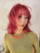 キャロルガーデンズ ボコカ 表参道(Carroll Gardens bococa)&nbsp;ピンク/ブリーチカラー/ダブルカラー　【azu】