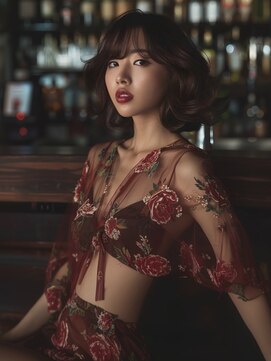 アルトリスト(Altruist Aging×HAIR&SPA) ☆イメチェンピンクベージュアンブレラカラー前髪クールショート