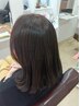 【担当】福本瑠美 カット＆白髪染☆髪の毛に優しい薬剤です☆