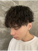 メンズマッシュツイストスパイラルパーマメンズパーマ