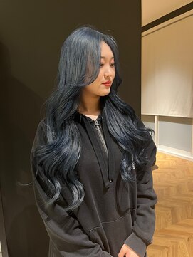 ケシキ大名(keshiki) 透け感ブルーグレー / keshiki AMI