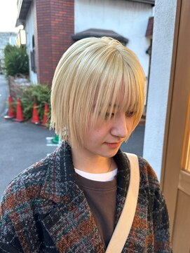 マニア(mania.) ブロンドカラー抜きっぱなしブリーチダブルカラーケアブリーチ