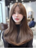 ジゼル 宗像(GiseL)&nbsp;ショコラブラウン　レイヤーカット