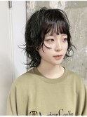 ニュアンスパーマ/ウルフパーマ/ゆるっと