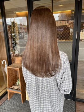 ヘア プロデュース キュオン(hair produce CUEON.) 透明感カラー×グレージュ