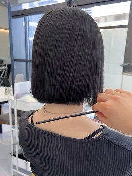 ビューナゴヤ 名駅(VIEW NAGOYA) ボブ/.縮毛矯正 /ストレート