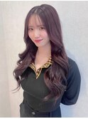 大人気巻き下ろしスタイル☆パープルガーネット