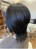 大人可愛い艶髪さらさらウルフヘアー・レイヤーカット