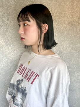 サニーサイドサロン(SUNNY SIDE SALON) 切りぱっなしボブ