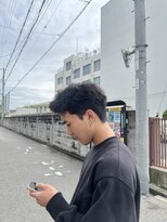 にもう&nbsp;MEN’S HAIR/波巻ツイストスパイラル/フェザーパーマ/神戸三宮UP