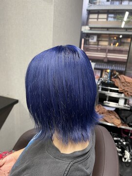 セレーネヘアー キョウト(Selene hair KYOTO) ネイビーブルー