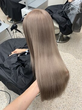 ペレ アネックス 大阪梅田茶屋町店(PELE ANNEX) クラゲヘアー/小顔に見せるヘア/ココアベージュ/梅田