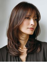 ビフィーノ リルネ(Bifino Rilune)&nbsp;クラゲヘアー/小顔/ココアベージュ/オリーブグレー/川西