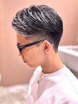 ガーデンヨコハマエスト(GARDEN YOKOHAMA est) ツーブロック ハイライト 大人 オールバック ベリーショート