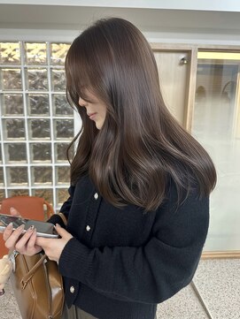 ペレ 梅田(PELE) クラゲヘアー/小顔/ココアベージュ/オリーブグレー/梅田