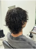 ツイストスパイラルパーママッシュウルフ