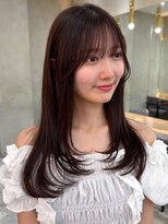 ロンドガーネット 池袋(Lond garnet) 暗めカラー/韓国風巻き/レイヤーカット/髪質改善/縮毛矯正/池袋