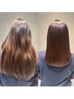 ディアーズ 徳島店(Dears)&nbsp;改善４回目/毛先のパサつき→艶と収まり