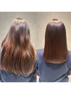 ディアーズ 徳島店(Dears) 改善４回目/毛先のパサつき→艶と収まり