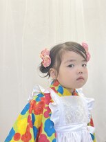 ウサギヘアー(Usagi hair) 七五三エプロン