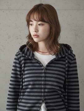 エイチ ウルフカット 大阪梅田(811) フェイスフレーミングルーツカラーネオウルフ天使の羽バングボブ