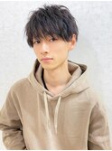 仙台/髪質改善/ダークブラウン×束感フェザーショート
