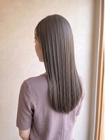 ダスク 武蔵小杉(dusk) 髪質改善ストレート×グレージュロング
