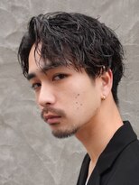 バイフィフス 原宿/表参道(by fifth)&nbsp;原宿微分けセンターパート緩めツイストスパイラルパーマ刈り上げ