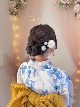 フェリーチェ(Felice) シニヨン 浴衣ヘア ヘアセット イベントヘア