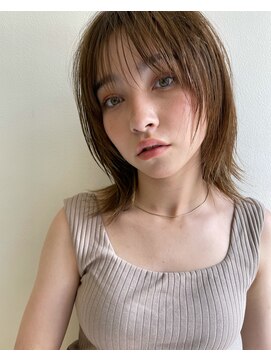 リオラヘアー(Liora hair) シースルーバング/レイヤースタイル/ブラウン系カラー/天神