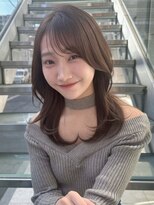アプリ 大宮西口(appri) 韓国風くびれミディ×顔まわりレイヤー/大宮