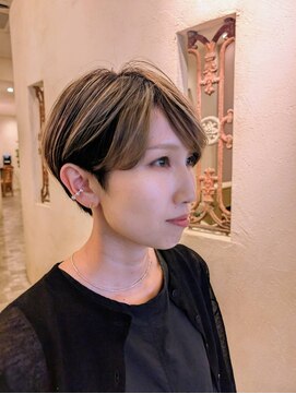 オネスト 八柱店(onest) 大人ハンサムショート×立体感ハイライト
