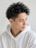 メンズカット+眉カット+スタイリング ¥5000