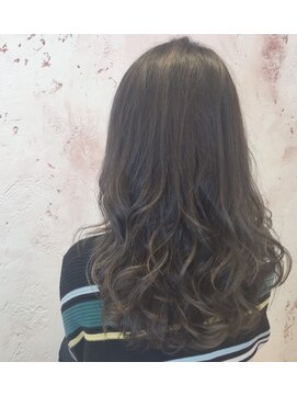 ヘアーサロン リアン 鴻巣店(hair salon Rien) ハイライトローライト　ブルーアッシュ