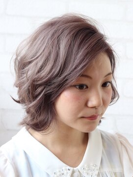 ヘアークリアー 獨協大学前店 ピンクグレージュカラー☆ショート