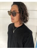 パーマ & バレイヤージュ