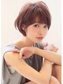 《Agu hair》大人かわいい耳かけショート ショートボブ