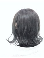 バーバーアンドビューティー マル(Barber and Beauty MARU)&nbsp;MARU 切りっぱなしグラデーションボブ